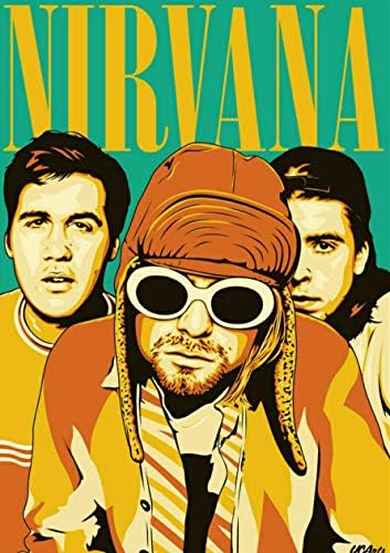 Nirvana Poster - 12x18 inch Wall Poster 170 GSM Paper | Home